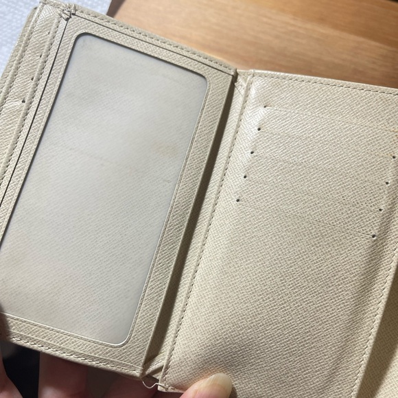 10889 Louis Vuitton Damier Azur wallet Vintage Rare cards and photo - Picture 15 of 16